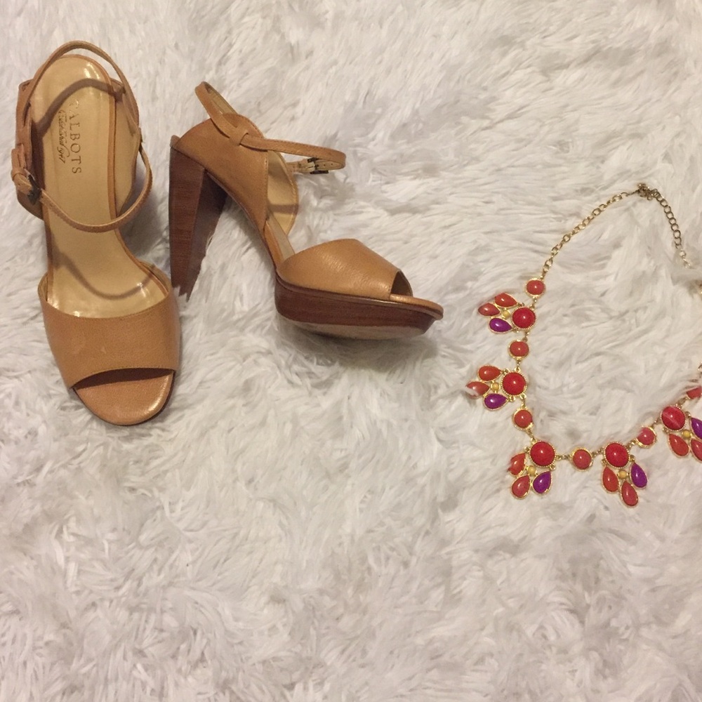 Talbots Sling Back Heels